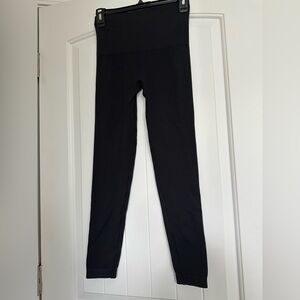 Spanx Black High-Waisted Leggings Sz M
